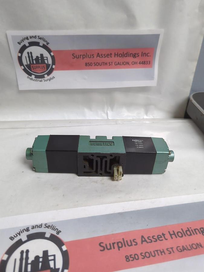 Used NUMATICS,152SS600K000030,SOLENOID VALVE AMP. 12 PRE-OWNED