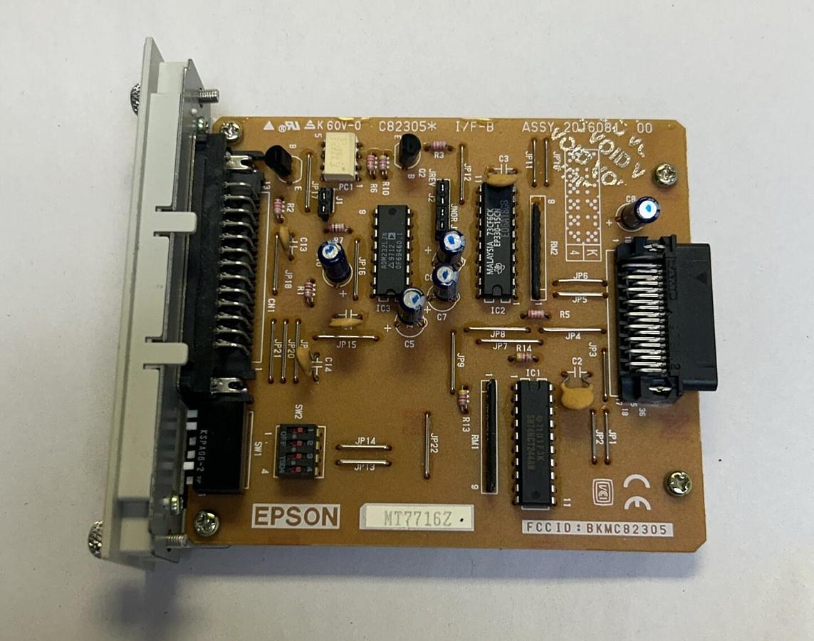Used ESPSON,2016081,SERIAL PORT CARD CIRCUIT BOARD
