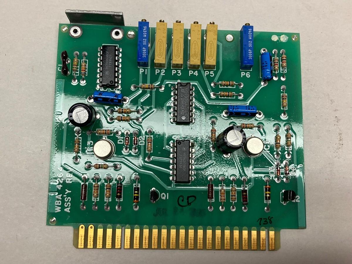 Used Femco,WBA4264,Rev B Circuit Board