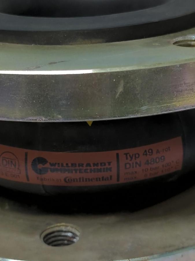 WILLBRANDT,DN 80/ 3 IN TYPE 49,EXPANSION JOINT  DIN 4809 NOS