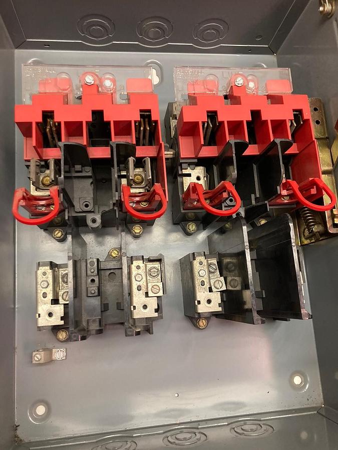 Used Westinghouse,HFN461,Disconnect Safety Switch