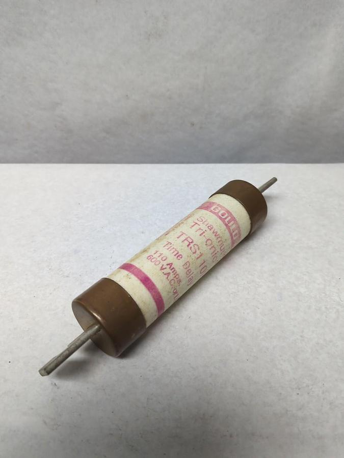 Used GOULD SHAWMUT,TRS110R,TRI-ONIC 110 AMP FUSE PRE-OWNED