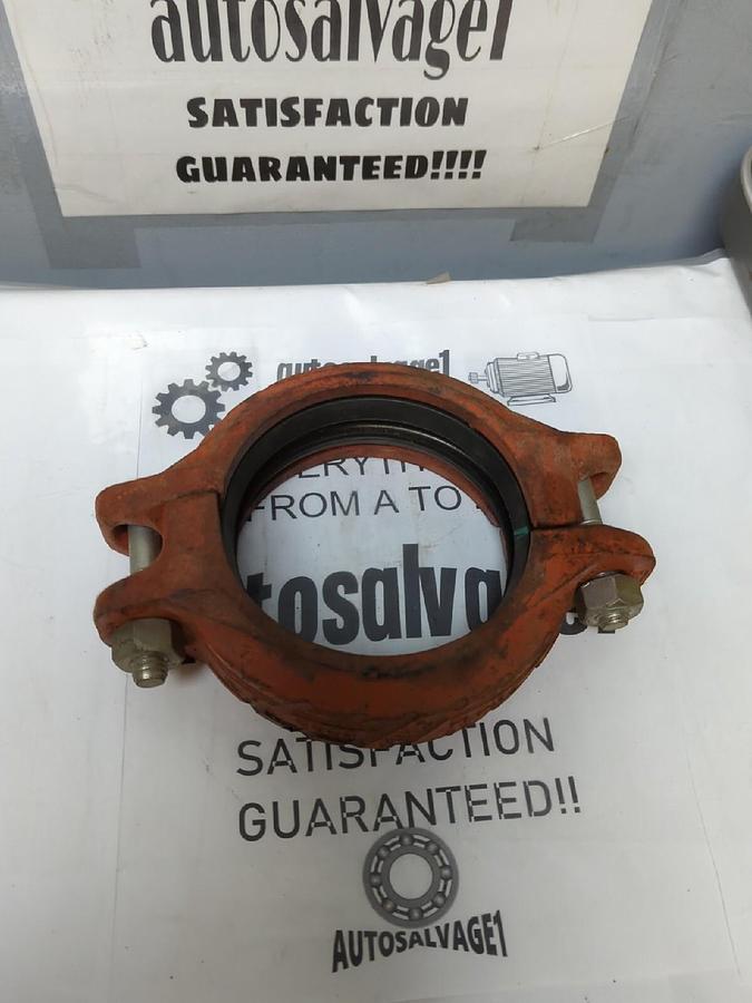 VICTAULIC ZERO-FLEX,STYLE 07,4/114.3 4 INCH PIPE COUPLING NOS