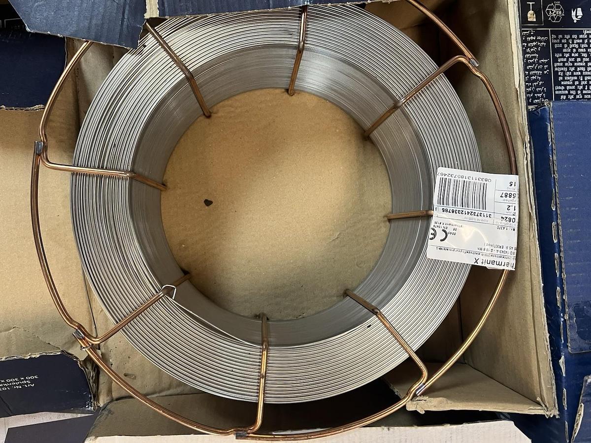 Used THERMANIT,EN ISO 14343-A-G-18.8Mn,WELD WIRE 1.2MM 33LBS
