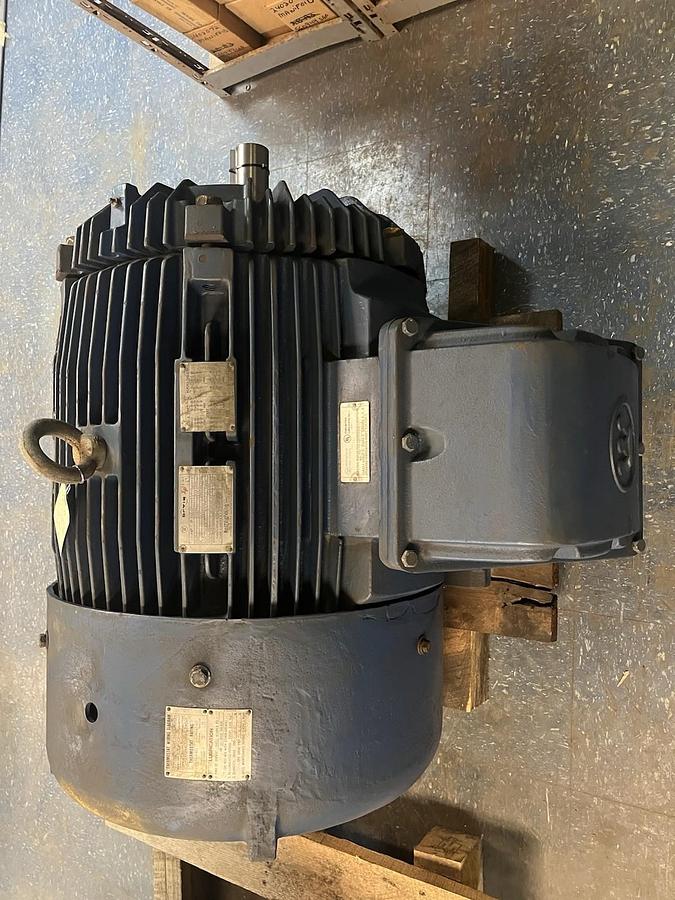 Used WESTINGHOUSE,S12502TX,OPTIM-XP MOTOR 125HP 3PH 444TS 3555RPM
