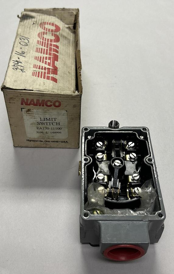 NAMCO,EA170-11100,LIMIT SWITCH MISSSING FACE PLATE