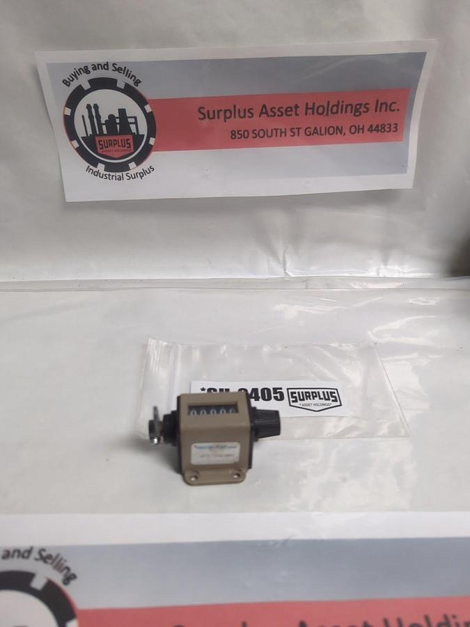 Used VEEDER ROOT,0727215-001,PANEL METER 5-DIGIT DIGITAL COUNTER PRE-OWNED