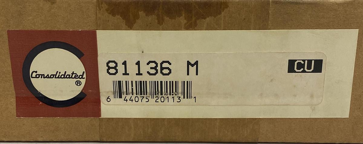 Used Consolidated,81136-M,Precision Thrust Bearing NOS Sealed Box