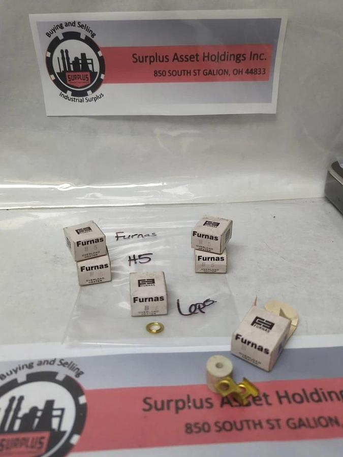 FURNAS,H5,OVERLOAD HEATER ELEMENT LOT OF 6 NOS