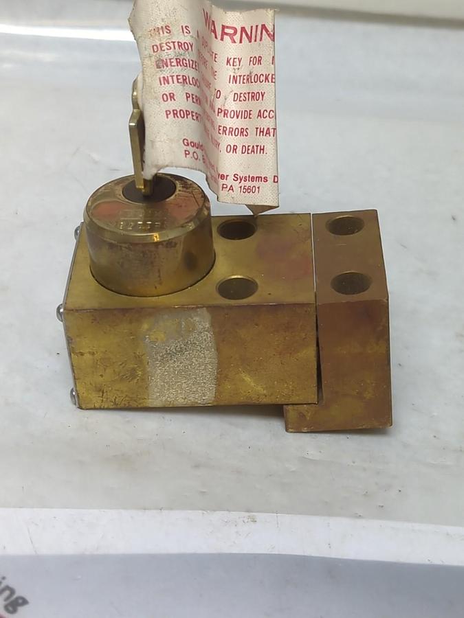 Used GOULD,45A59259,I.T.E. KIRK INTERLOCK WITH KEY PRE-OWNED