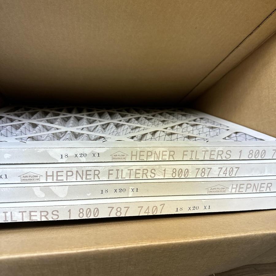 Used Hepnar Air Filter,MX40-STD1-103,Box of 4 Merv 8