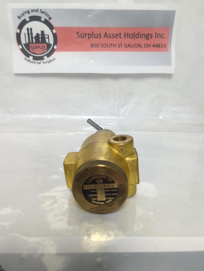 Used NORGREN,R43-301-NNLA,AIR PRESSURE REGULATOR 400 PSIG MAX PRE-OWNED