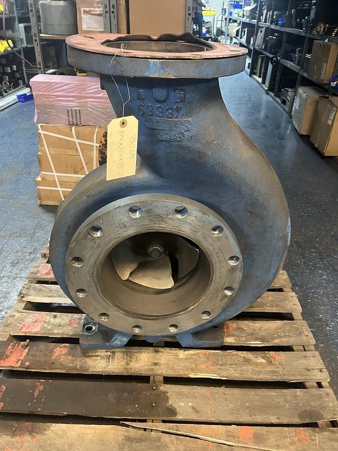 Used GOULDS,3196,XLTi CENTRIFUGAL PUMP 8X10-13 CDMCUN IMP ? DIA ?RPM ?GPM
