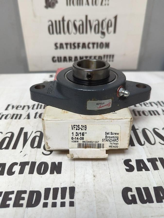 BROWNING,VF2S-219,1-3/16 INCH BORE 2-BOLT FLANGE BEARING NOS