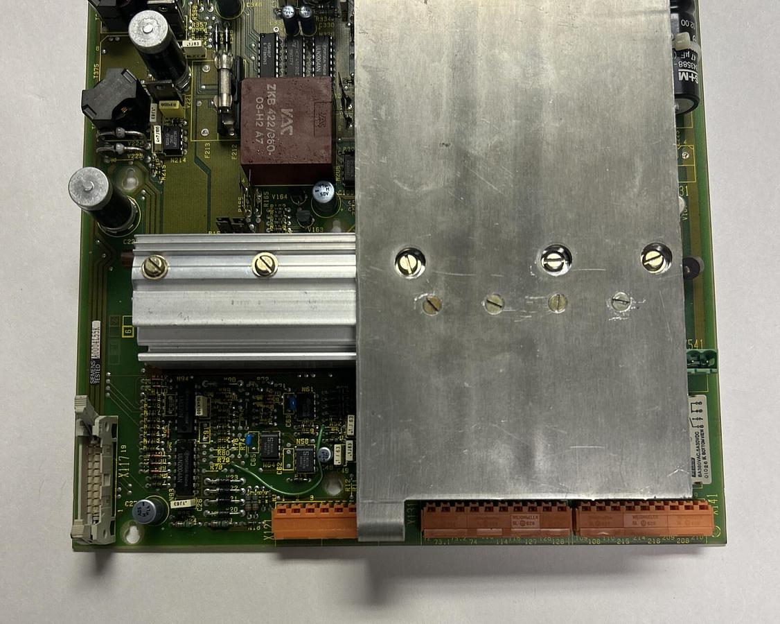 Used SIEMENS,6SC6100-0GE01,POWER SUPPLY CONTROL BOARD