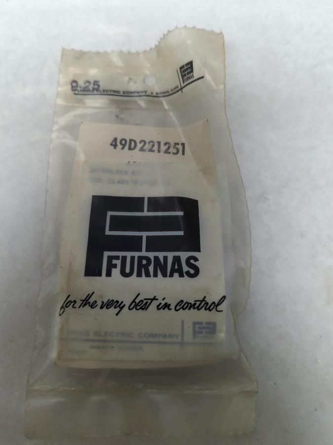 FURNAS,49D221251,INTERLOCK 600V AC NEW