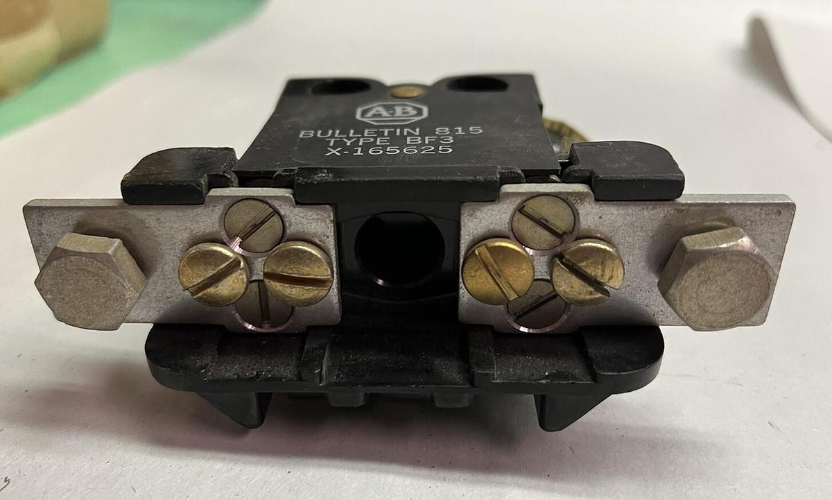 ALLEN BRADLEY,X-165625,OVERLOAD PROTECTION RELAY BULLETIN 815 TYPE BF3