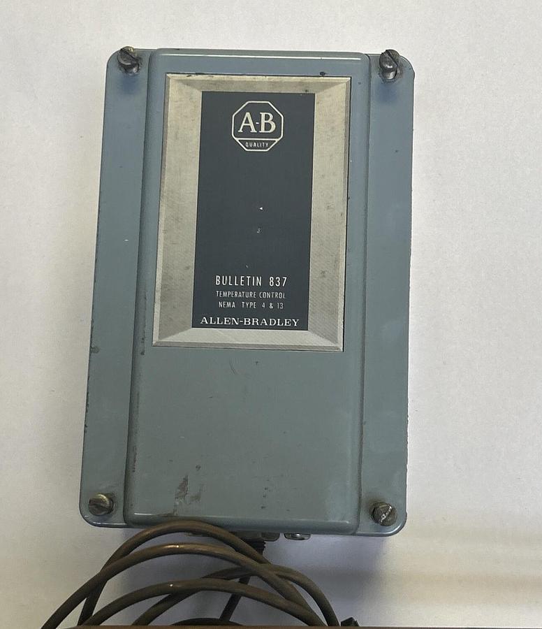 Used ALLEN BRADLEY,837-A3,TEMPERATURE CONTROL SWITCH