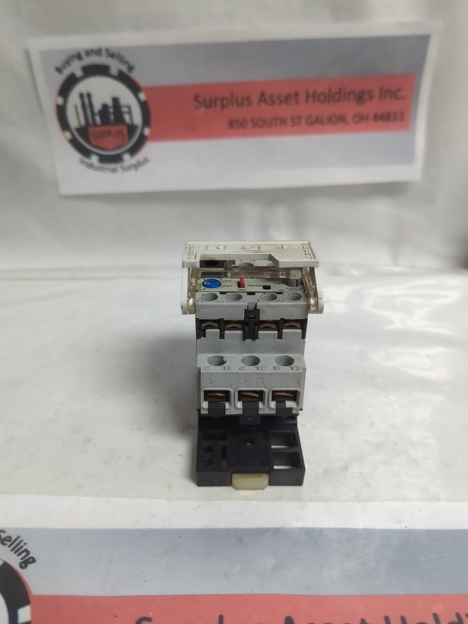 Used ALLEN BRADLEY,592-A2ET,SERIES A OVERLOAD RELAY WITH 193-BPM2 PRE-OWNED