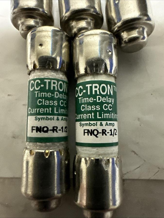 CC-Tron,FMQ-R-1/2,Time Delay Fuse LOT of 5