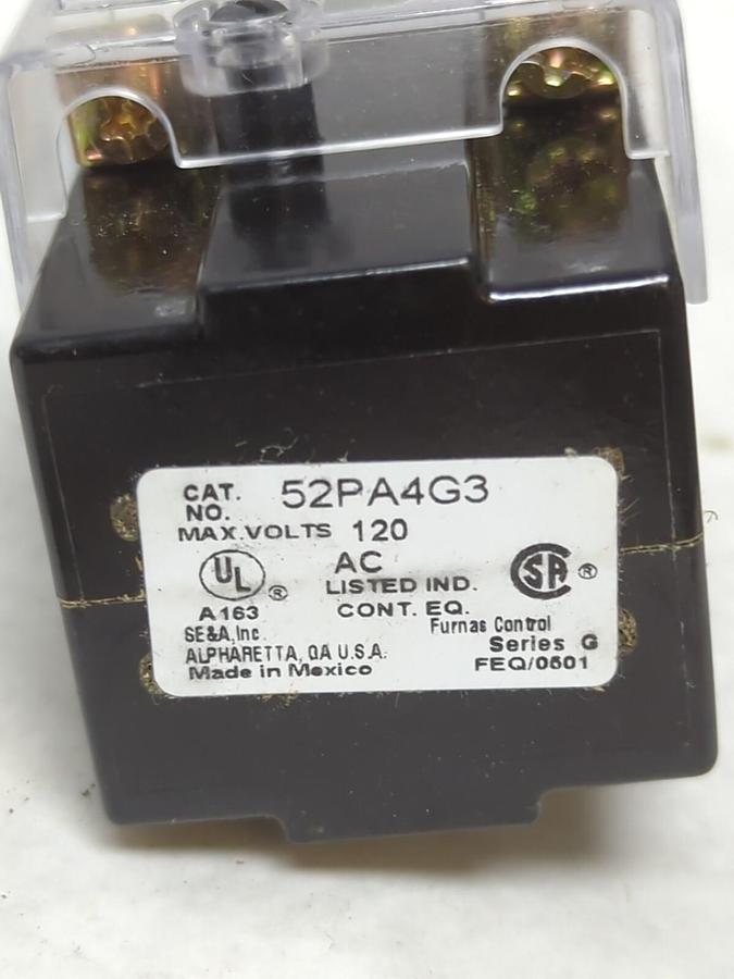 SIEMENS,52PA4G3,PILOT LIGHT 120 VOLT AC GREEN NEMA 4/12 NOS