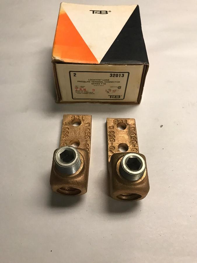 T&B,32013,Series T-35 Locktite Lugs Pressure Terminal Connectors