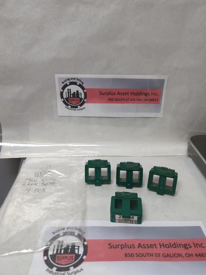 Used CUTLER-HAMMER,1887-2,COIL 240V 60HZ 220V 50HZ LOT OF 4 PRE-OWNED