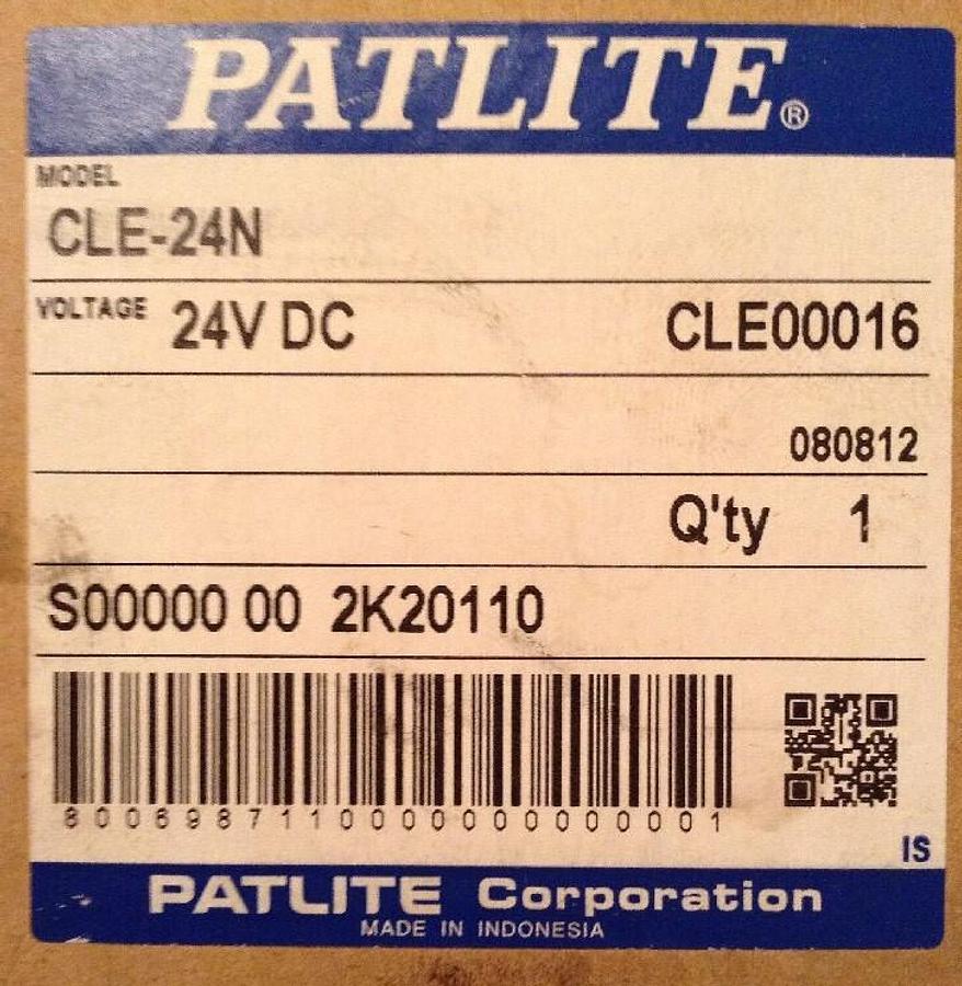 Patlite,CLE-24N, LED Work Light  3-WATT 24V DC NOS