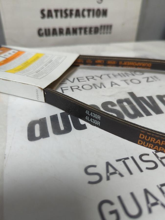 CARLISLE,4L430R,DURAPOWER II FHP BELT 1/2 X 43 INCH NOS