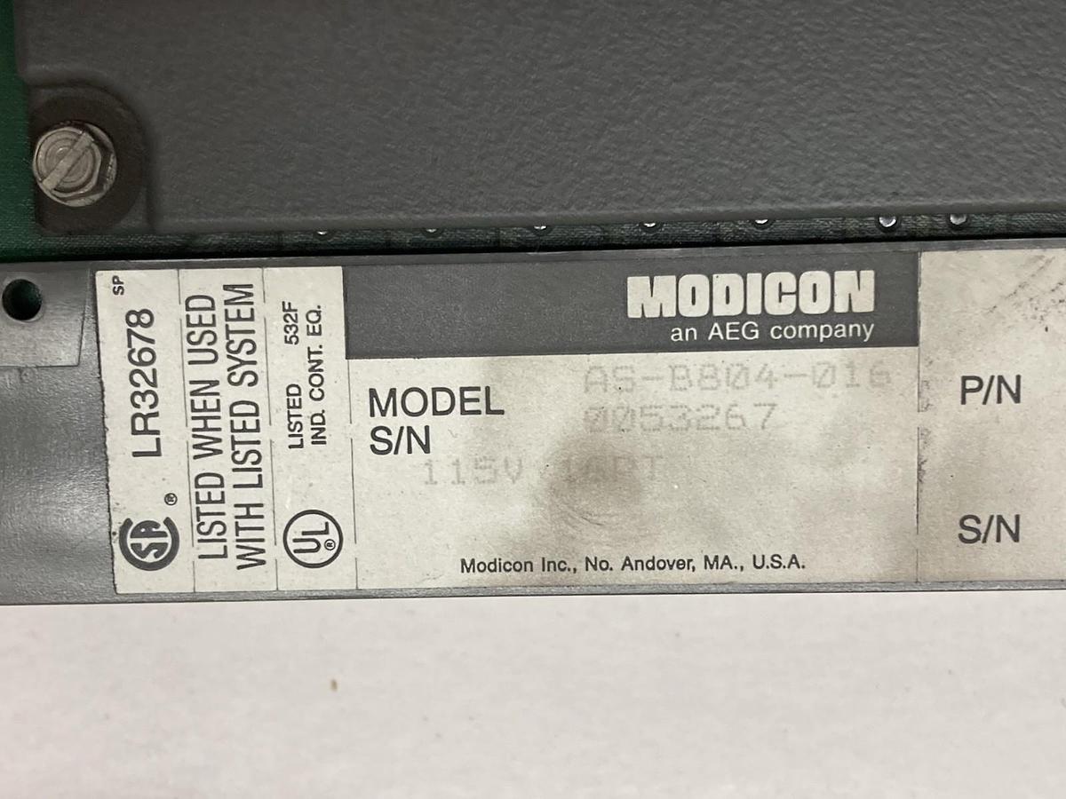 Used Modicon,A5-B804-016,Output Module