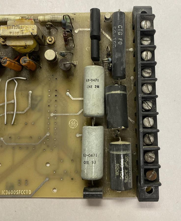 Used General Electric,IC3600SFCC1D,PC Board