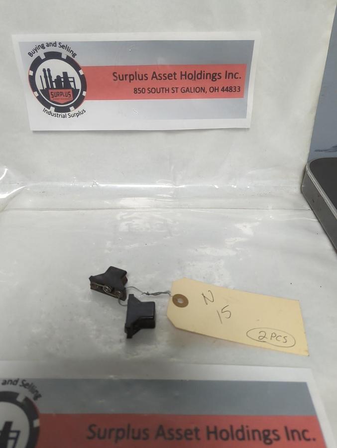 Used ALLEN BRADLEY,N15,THERMAL OVERLOAD HEATER ELEMENT LOT OF 2 PRE-OWNED
