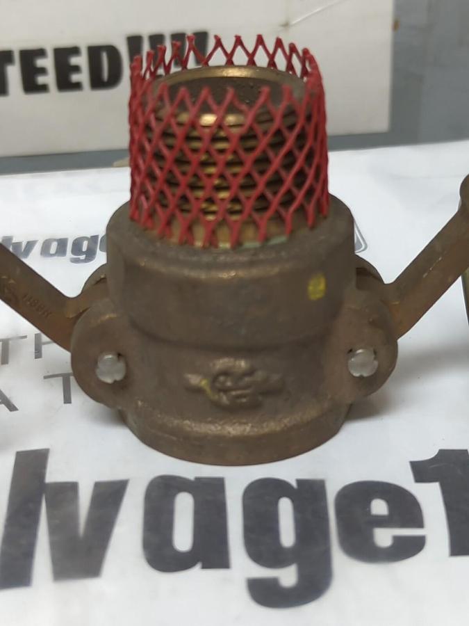 UNBRANDED,PT 10B,BRASS CAMLOCK COUPLING 1 INCH MALE LOT OF 2 NOS