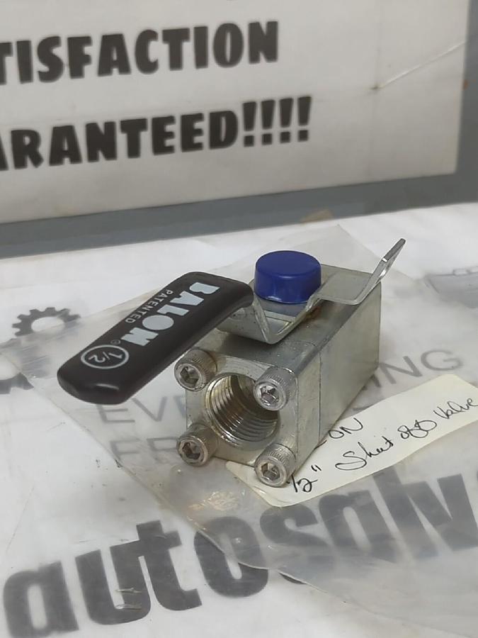 BALON,1/2 IN,HYDRAULIC SHUT OFF VALVE 3000WP NOS