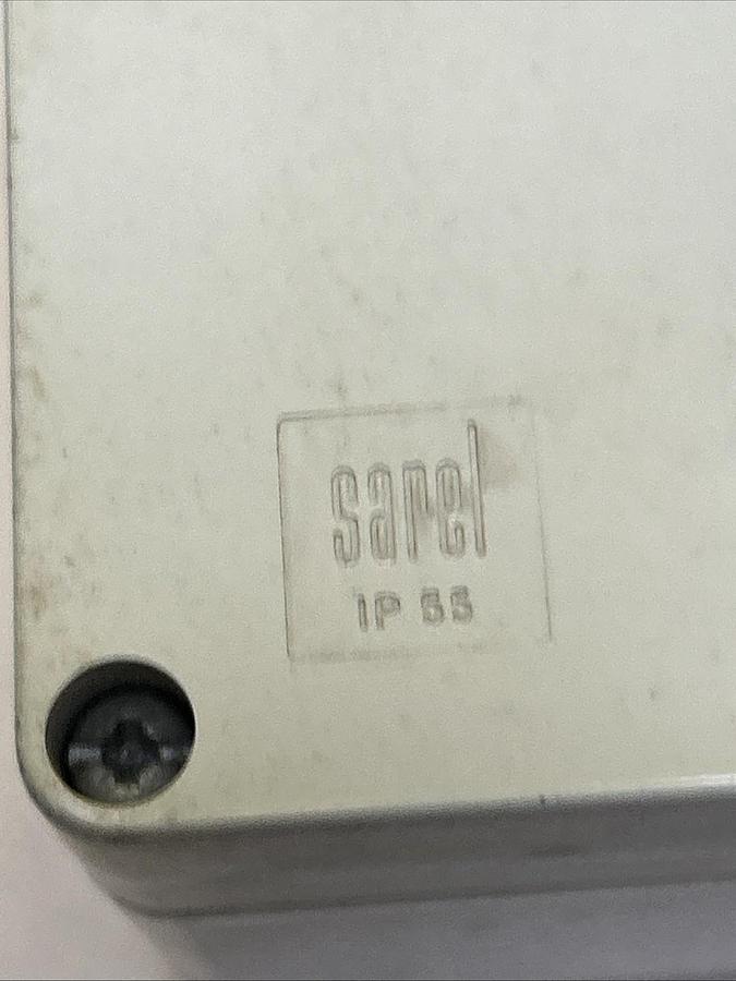 SAREL,IP55,RED PUSHBUTTON ENCLOSURE NOS