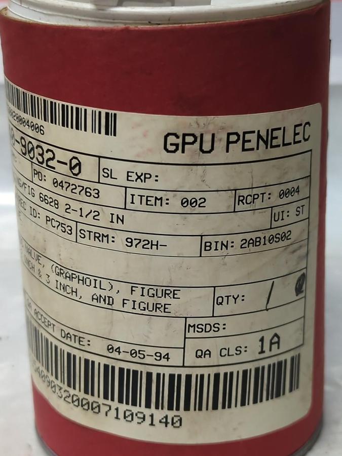 ARGO PACKING,6628,PACKING FOR EDWARDS VALVE FIGURE 3624 2-1/2-3 INCH NOS