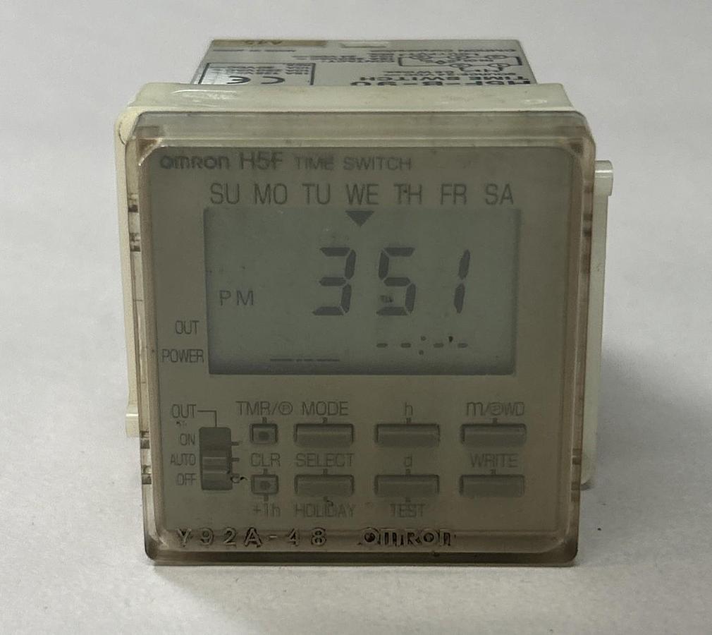 Used OMRON,H5F-B-90,TIME SWITCH