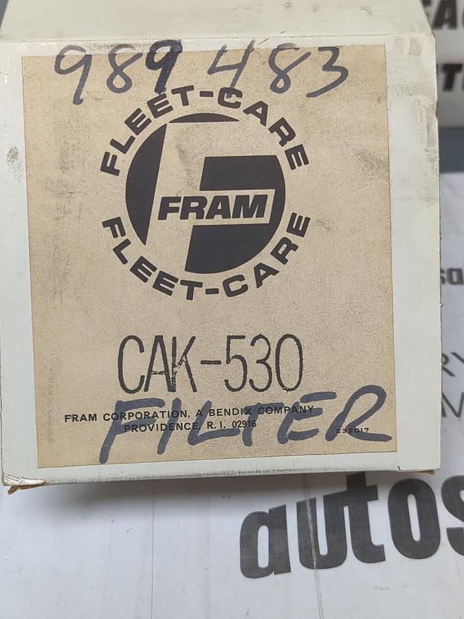 FRAM,CAK-530,AIR FILTER ELEMENT NOS