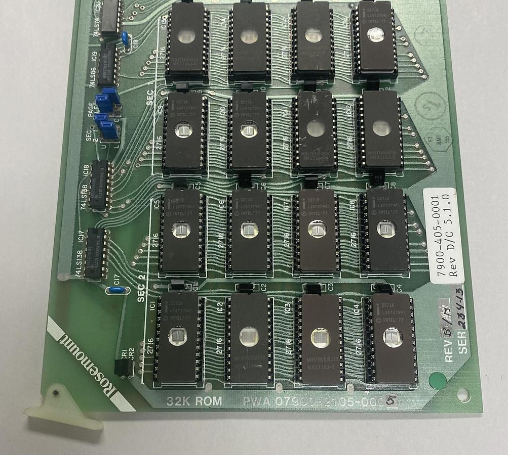 Used Rosemount,07900-2105-0005,Circuit Board