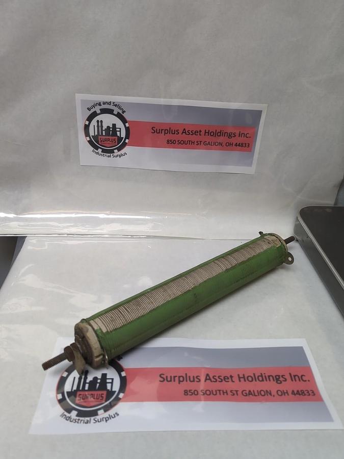 Used GENERAL ELECTRIC,IC9033 E4E12,POWER RESISTOR 120 OHMS PRE-OWNED