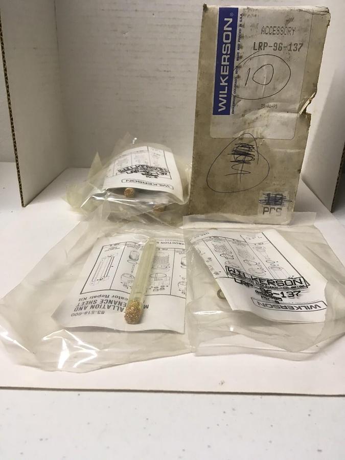 Wilkerson,LRP-96-137,Lubricator Repair Kit Siphon Tube Assembly Box of 10
