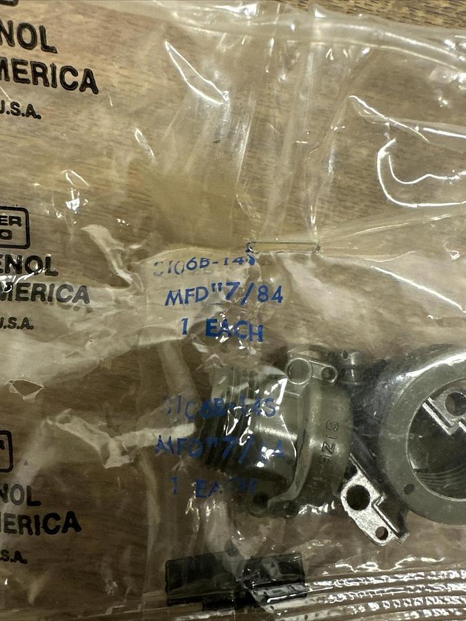 Used Amphenol,3106B-14S, Connector 7/84