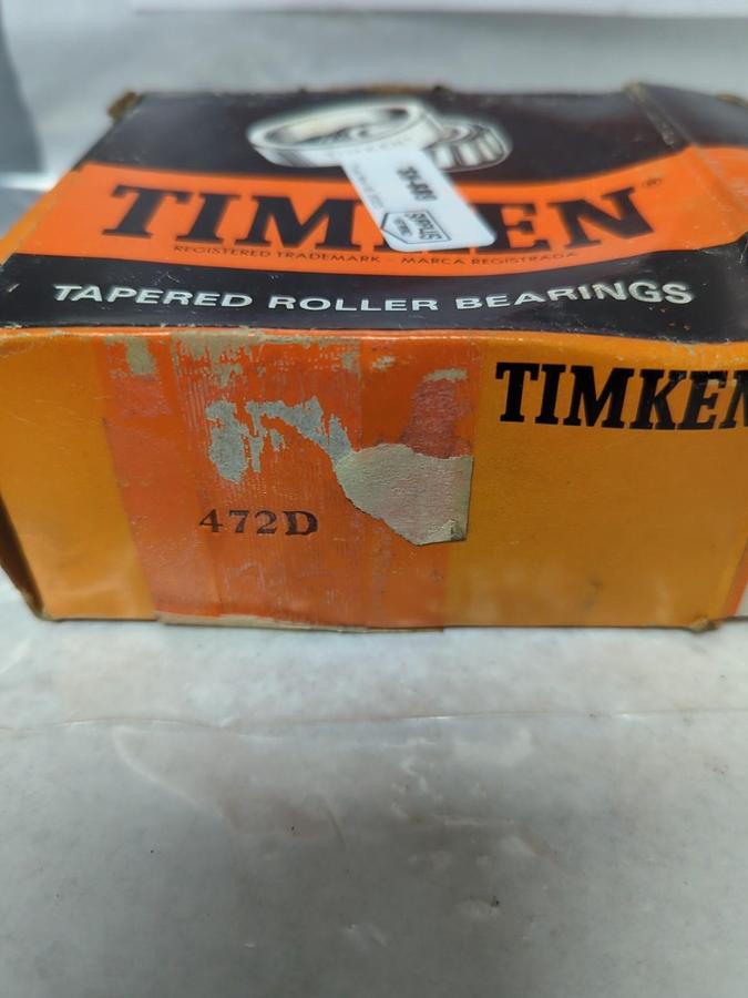 TIMKEN,472D,DOUBLE ROLLER BEARING CUP NOS