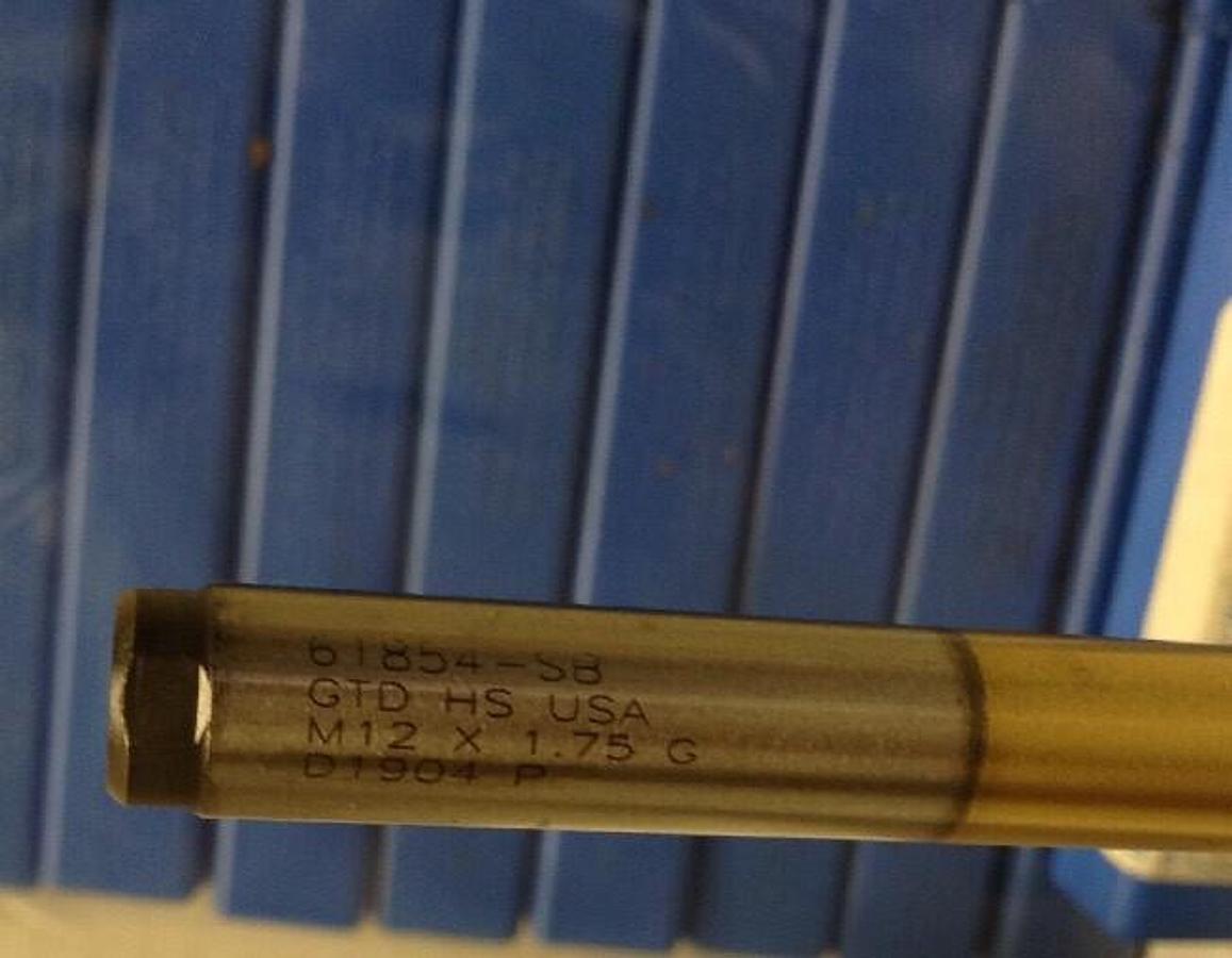 Greenfield Industries,61854-SB,Spiral Point Extension M12x1.75 3Flute LOT OF 12