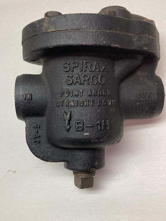 Used Spirax Sarco,B1H-125,Steam Trap 3/4 Inch 125PSIG