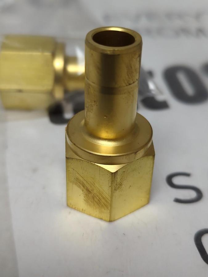 SWAGELOK,B-8-TA-7-6,1/2TA X 3/8FNPT FEMALE TUBE ADAPTER LOT OF 2 NOS