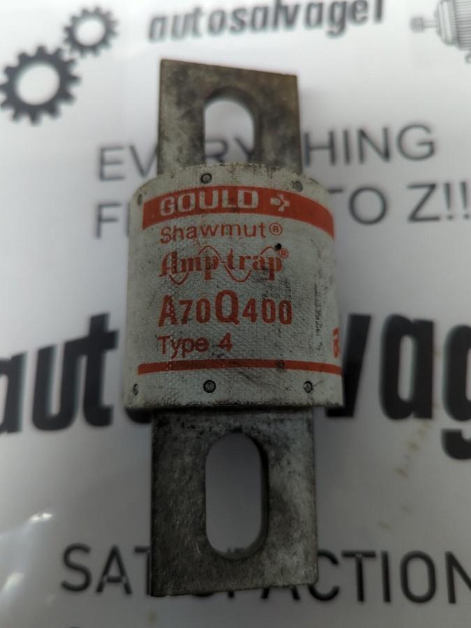 GOULD SHAWMUT,A70Q400,TYPE 4 400 AMP FUSE NOS