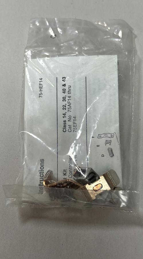 Used FURNAS,75EF14,REPLACEMENT CONTACT KIT NEW