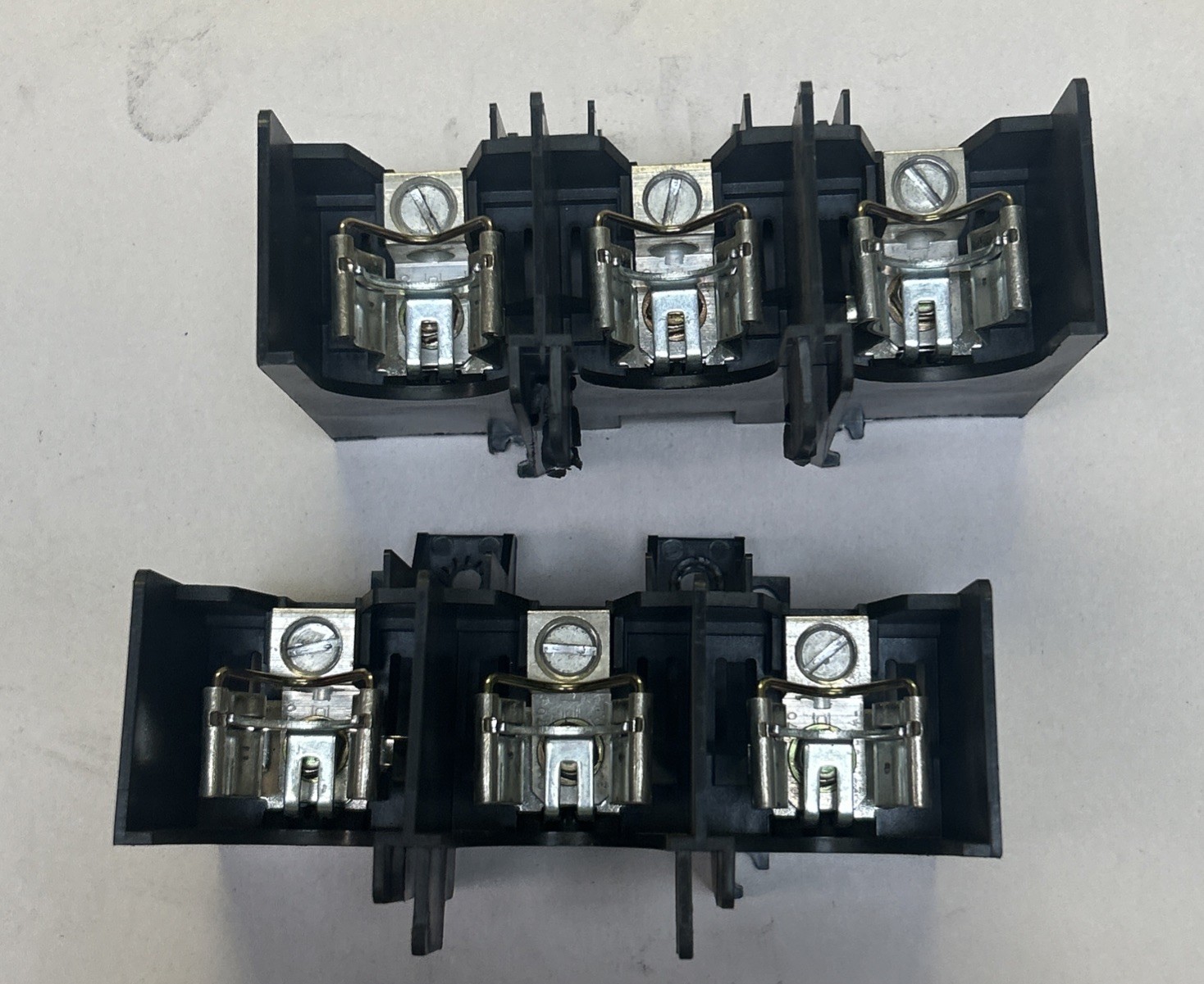 Used SQUARE D,40566-041-51,FUSE HOLDER LOT OF 2