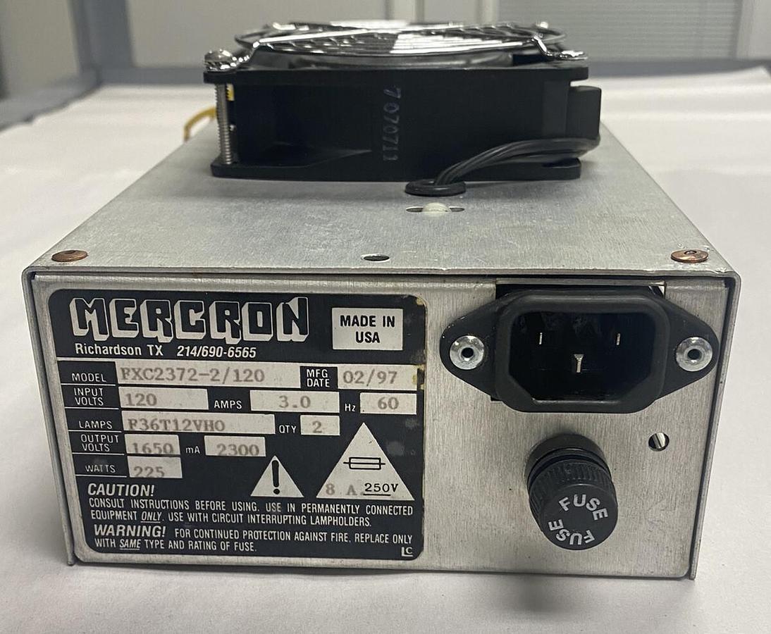 Mercron,FXC2372-2/120,Power Supply 120V NOS